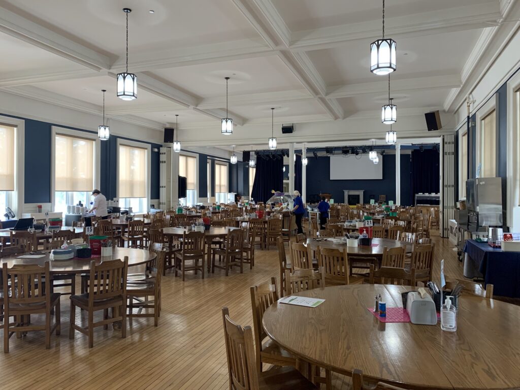 Trafalgar Castle School Dining Room