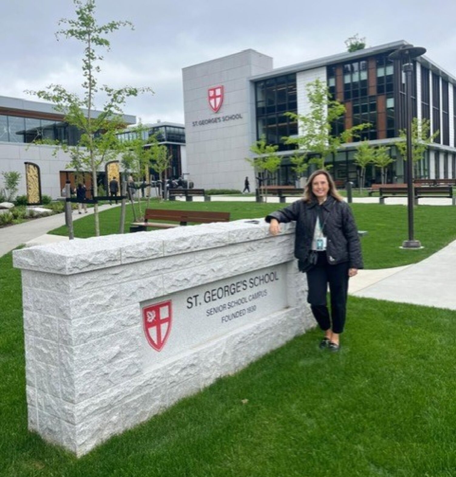 Filiz Altinoglu at St. George's School, Vancouver, BC