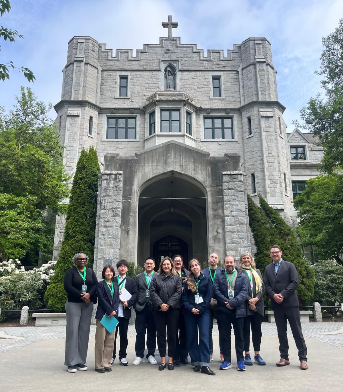 St. George's School campus in Vancouver, BC with faculty